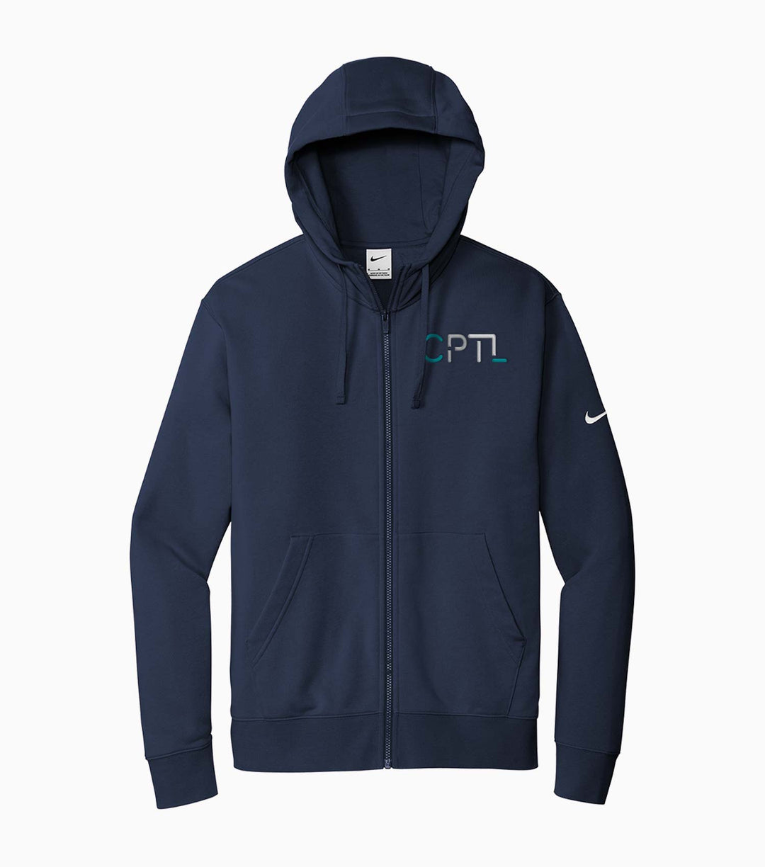 Club Fleece Sleeve Swoosh Full-Zip Hoodie