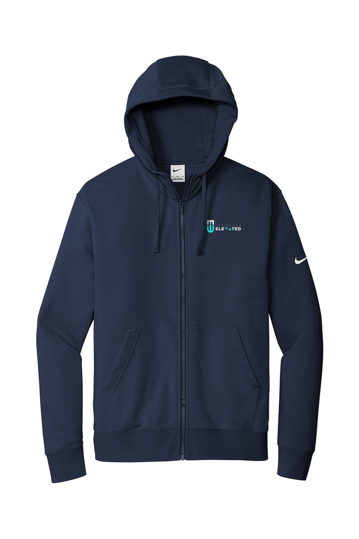 Insurance Elevated Club Fleece Sleeve Swoosh Full-Zip Hoodie