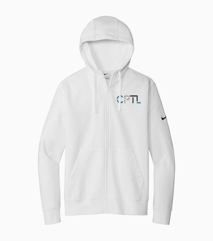 Club Fleece Sleeve Swoosh Full-Zip Hoodie