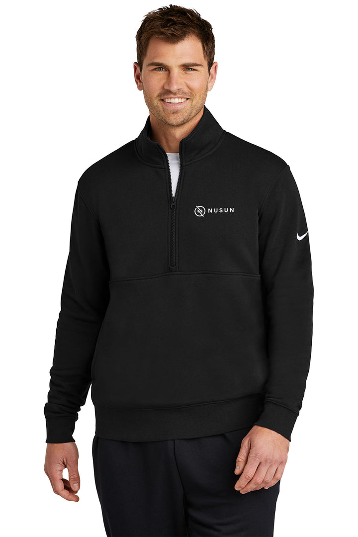 Club Fleece Sleeve Swoosh 1/2-Zip