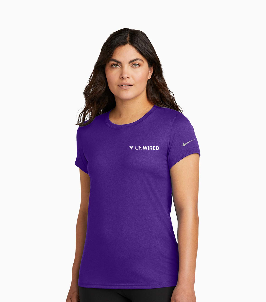 Ladies Swoosh Sleeve Legend Tee