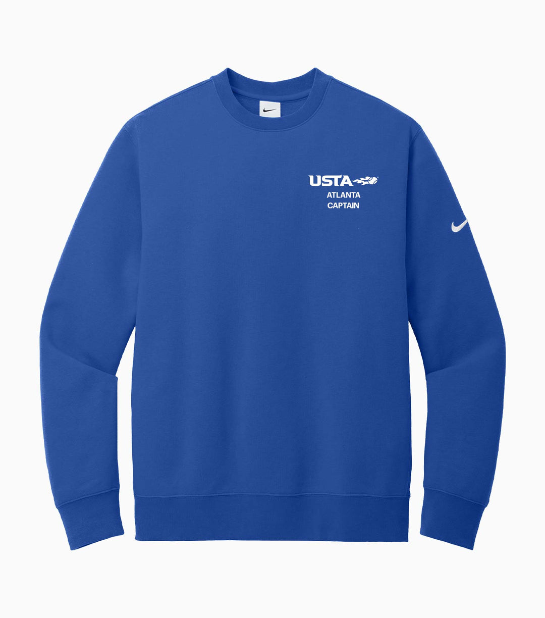 Club Fleece Sleeve Swoosh Crew