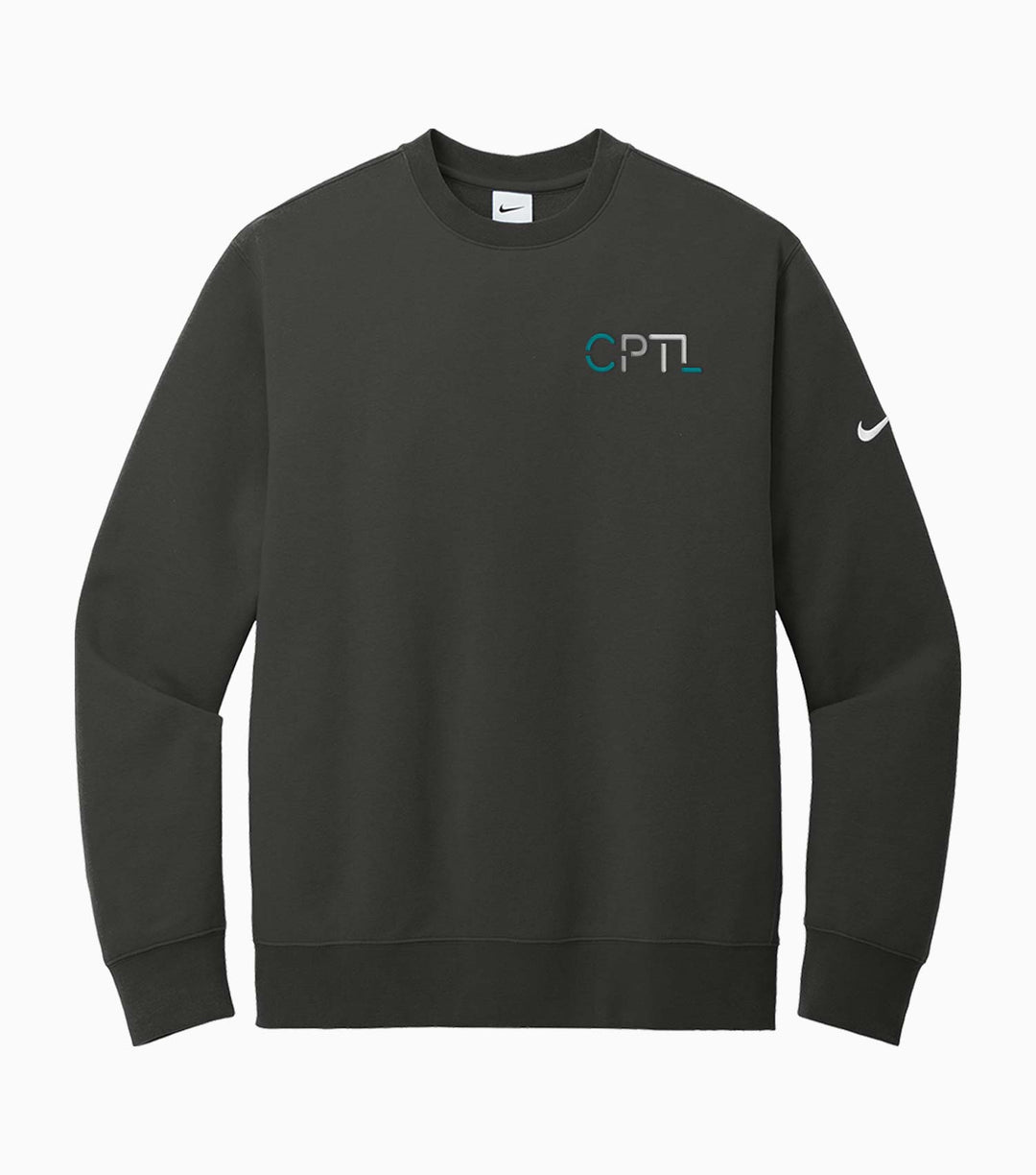 Club Fleece Sleeve Swoosh Crew