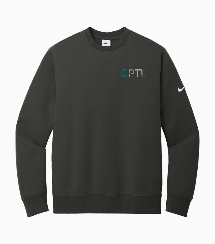 Club Fleece Sleeve Swoosh Crew