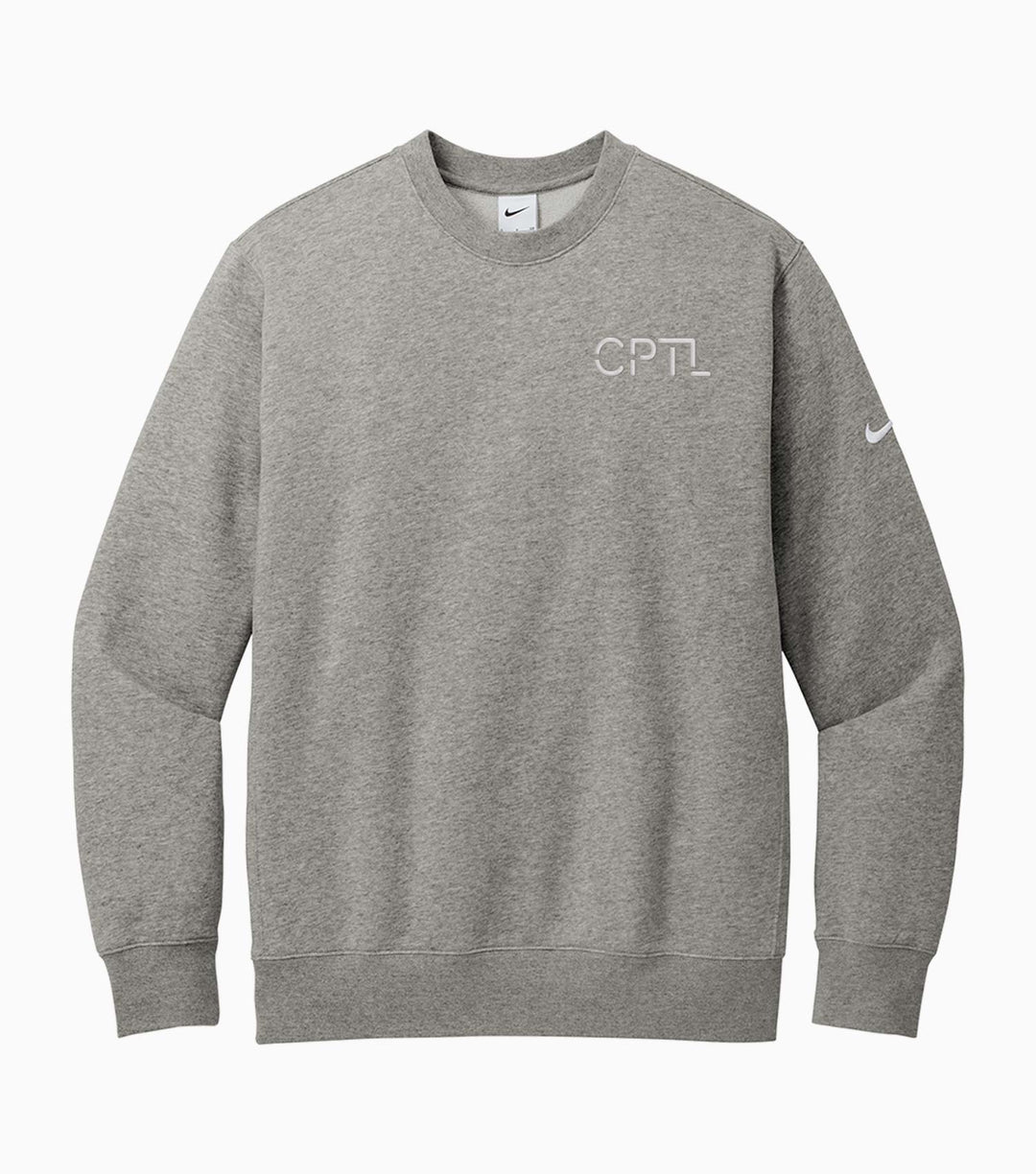 Club Fleece Sleeve Swoosh Crew