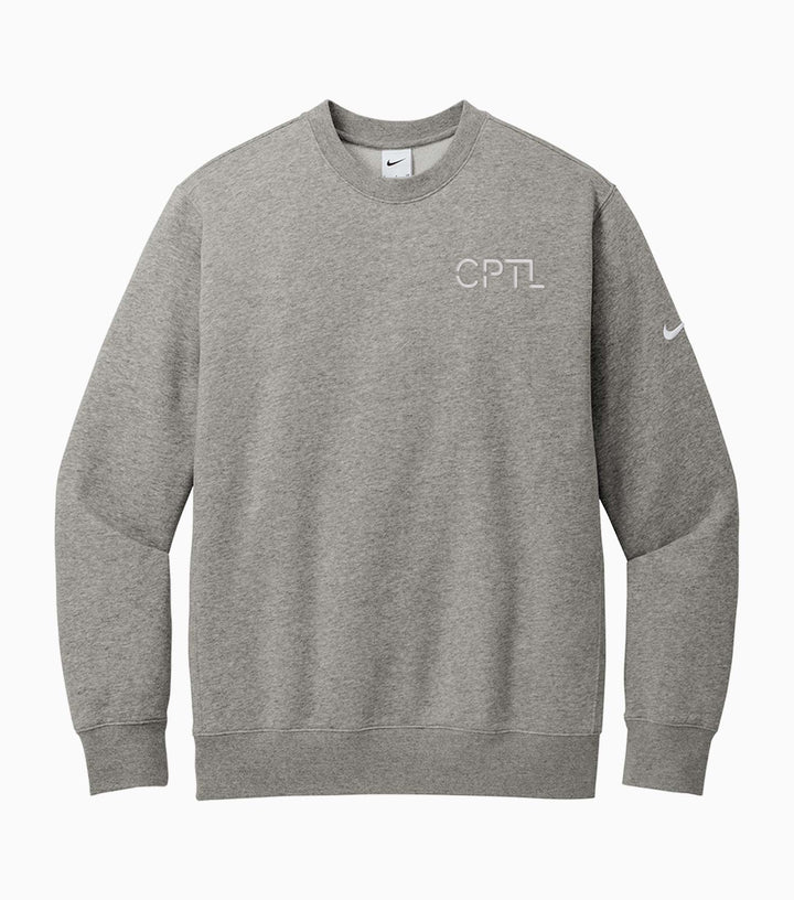 Club Fleece Sleeve Swoosh Crew