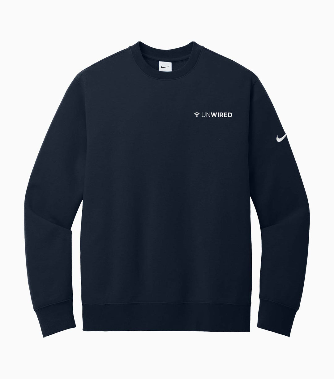 Club Fleece Sleeve Swoosh Crew