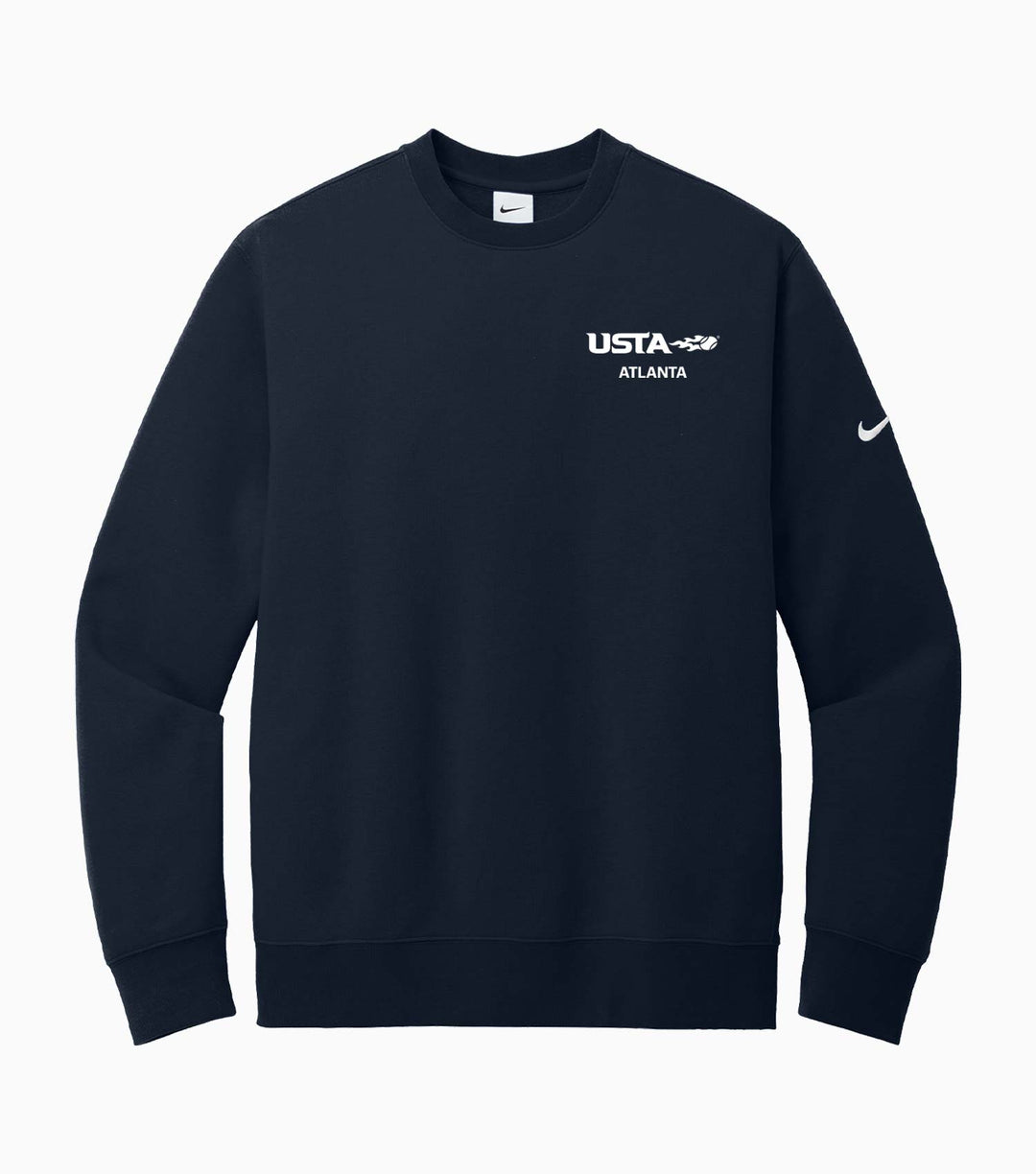 Club Fleece Sleeve Swoosh Crew