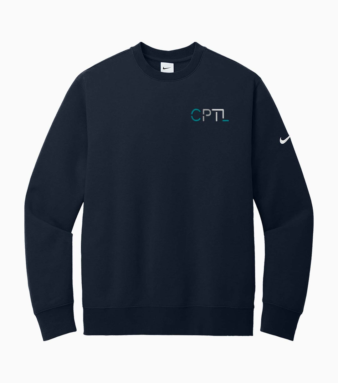 Club Fleece Sleeve Swoosh Crew