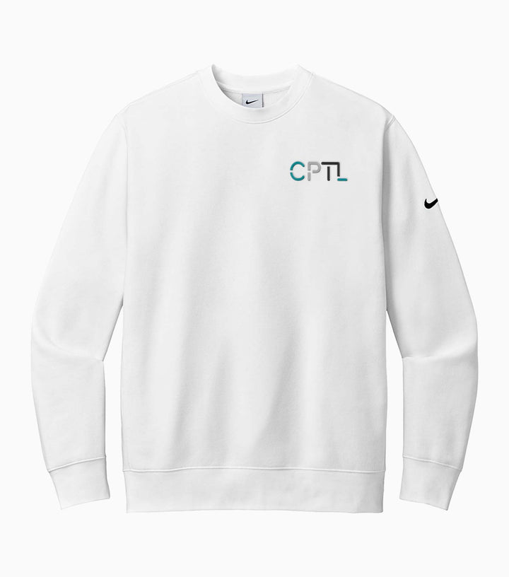 Club Fleece Sleeve Swoosh Crew
