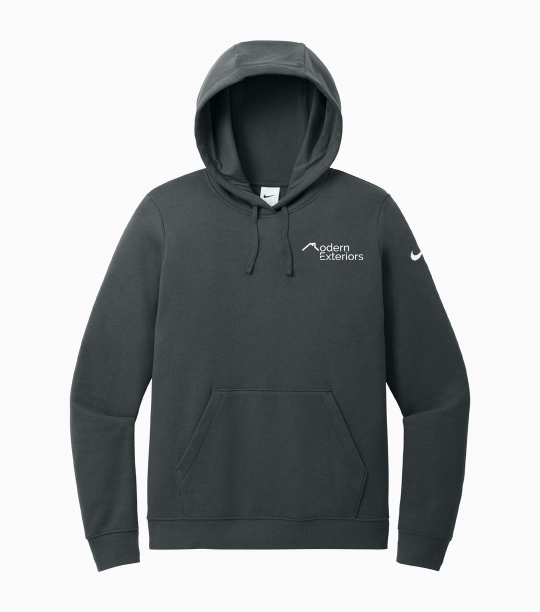 Ladies Club Fleece Sleeve Swoosh Pullover Hoodie