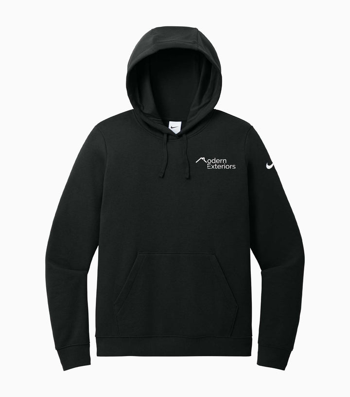 Ladies Club Fleece Sleeve Swoosh Pullover Hoodie