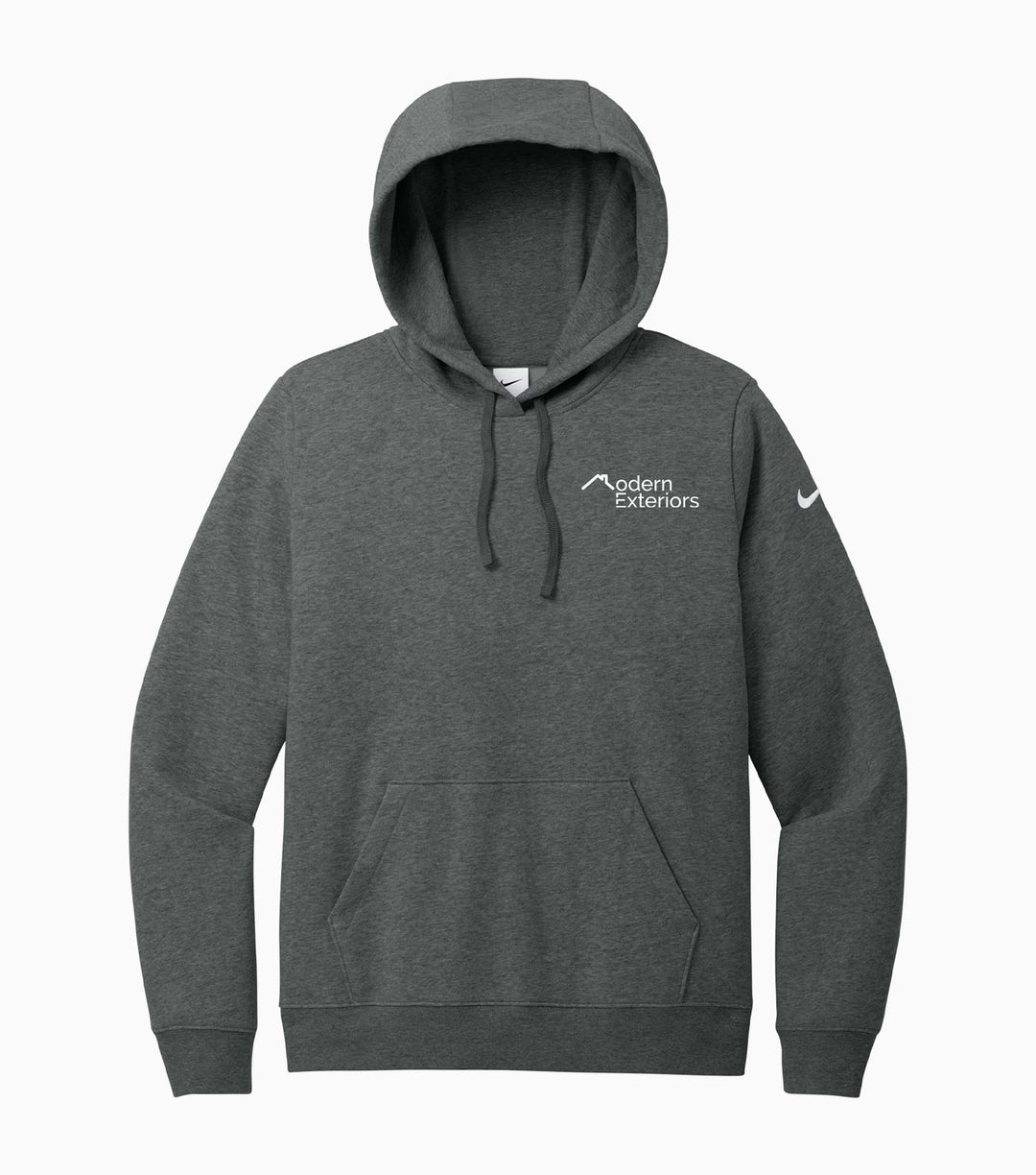 Ladies Club Fleece Sleeve Swoosh Pullover Hoodie