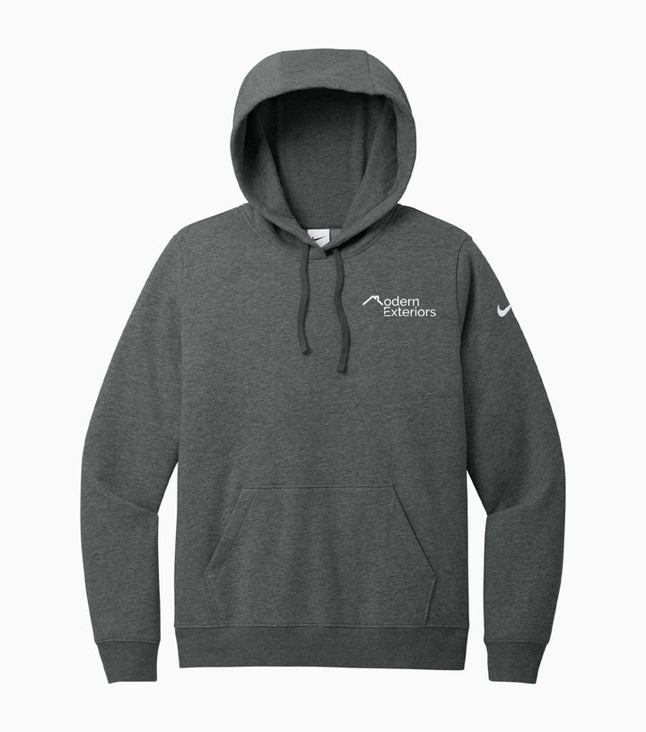 Ladies Club Fleece Sleeve Swoosh Pullover Hoodie