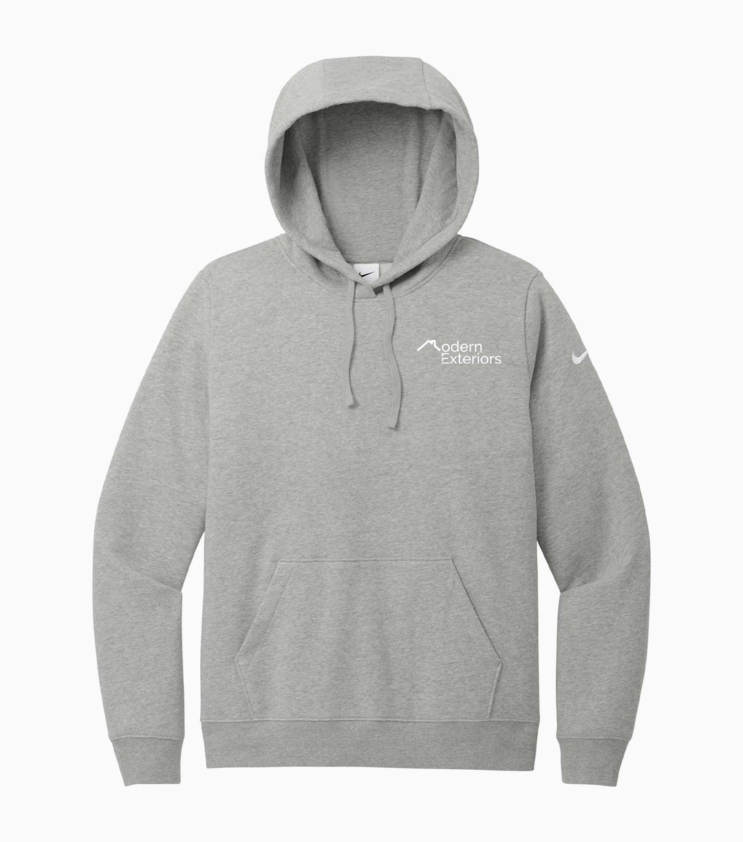 Ladies Club Fleece Sleeve Swoosh Pullover Hoodie