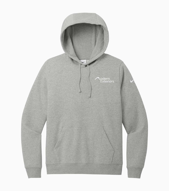 Ladies Club Fleece Sleeve Swoosh Pullover Hoodie