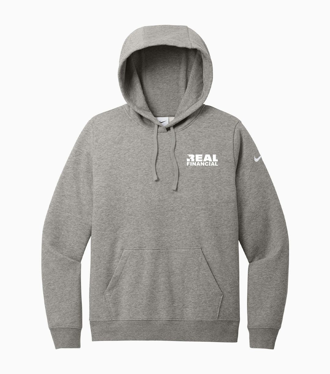 Ladies Club Fleece Sleeve Swoosh Pullover Hoodie