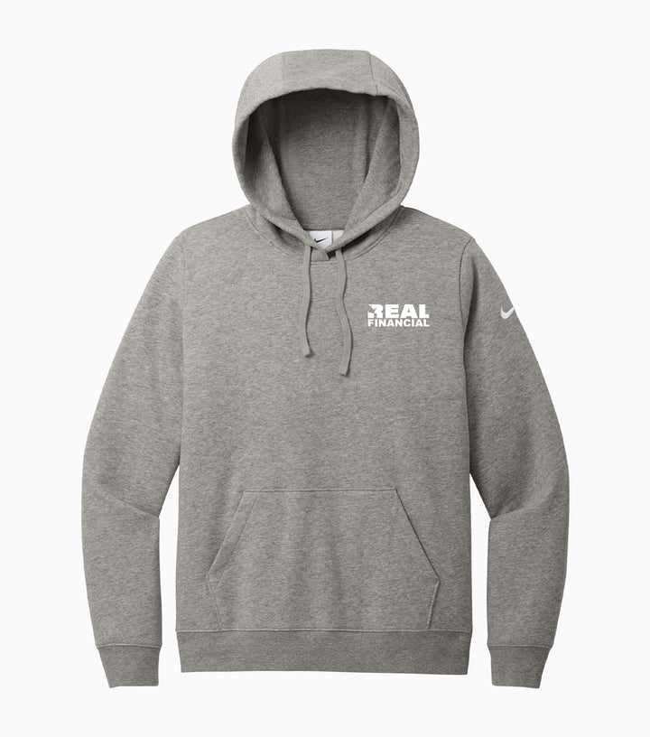 Ladies Club Fleece Sleeve Swoosh Pullover Hoodie