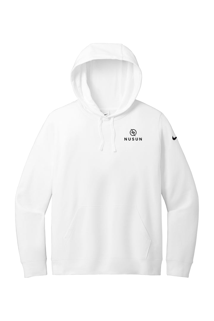 Ladies Club Fleece Sleeve Swoosh Pullover Hoodie