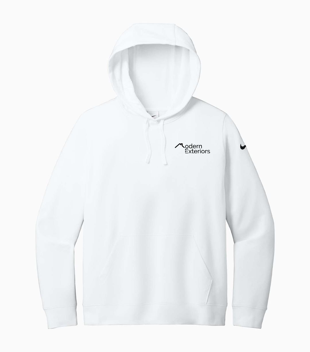 Ladies Club Fleece Sleeve Swoosh Pullover Hoodie
