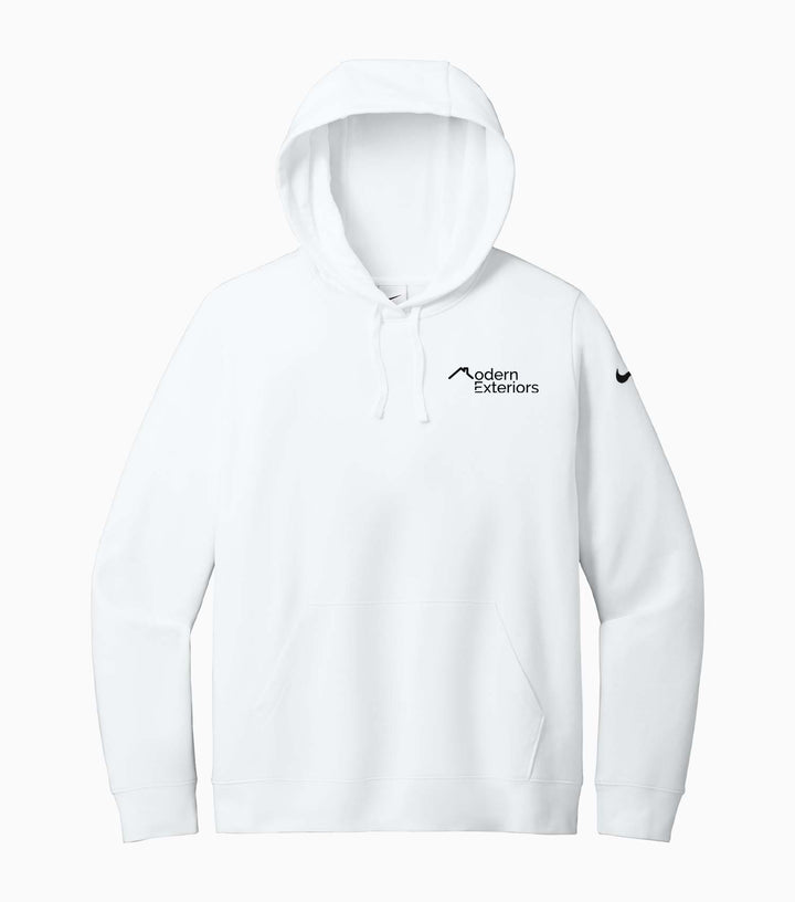Ladies Club Fleece Sleeve Swoosh Pullover Hoodie