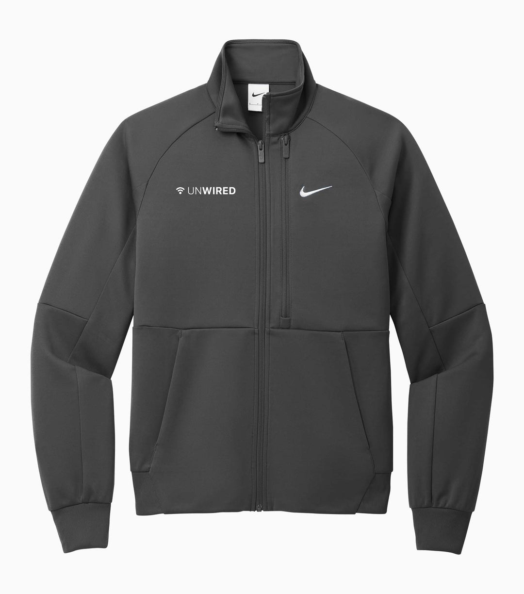 Full-Zip Chest Swoosh Jacket