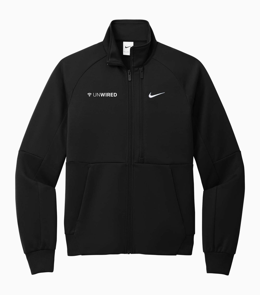 Full-Zip Chest Swoosh Jacket