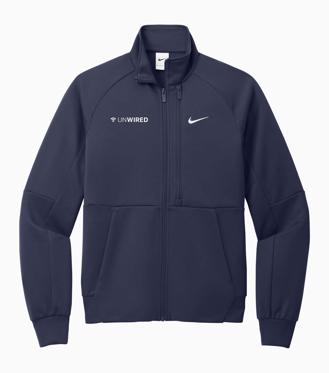 Full-Zip Chest Swoosh Jacket