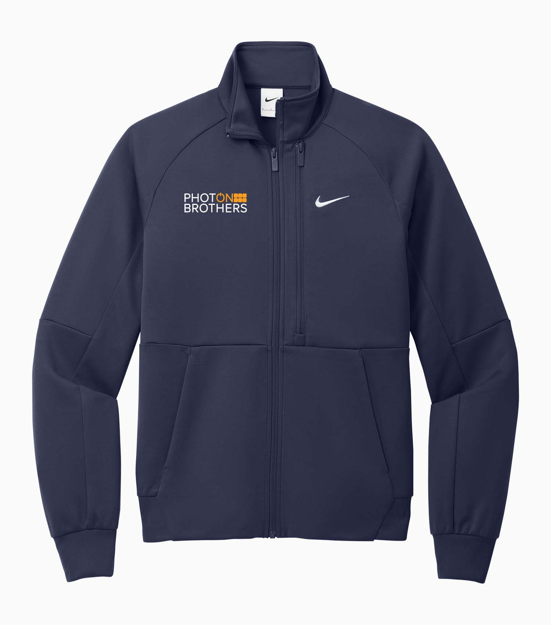 Full-Zip Chest Swoosh Jacket