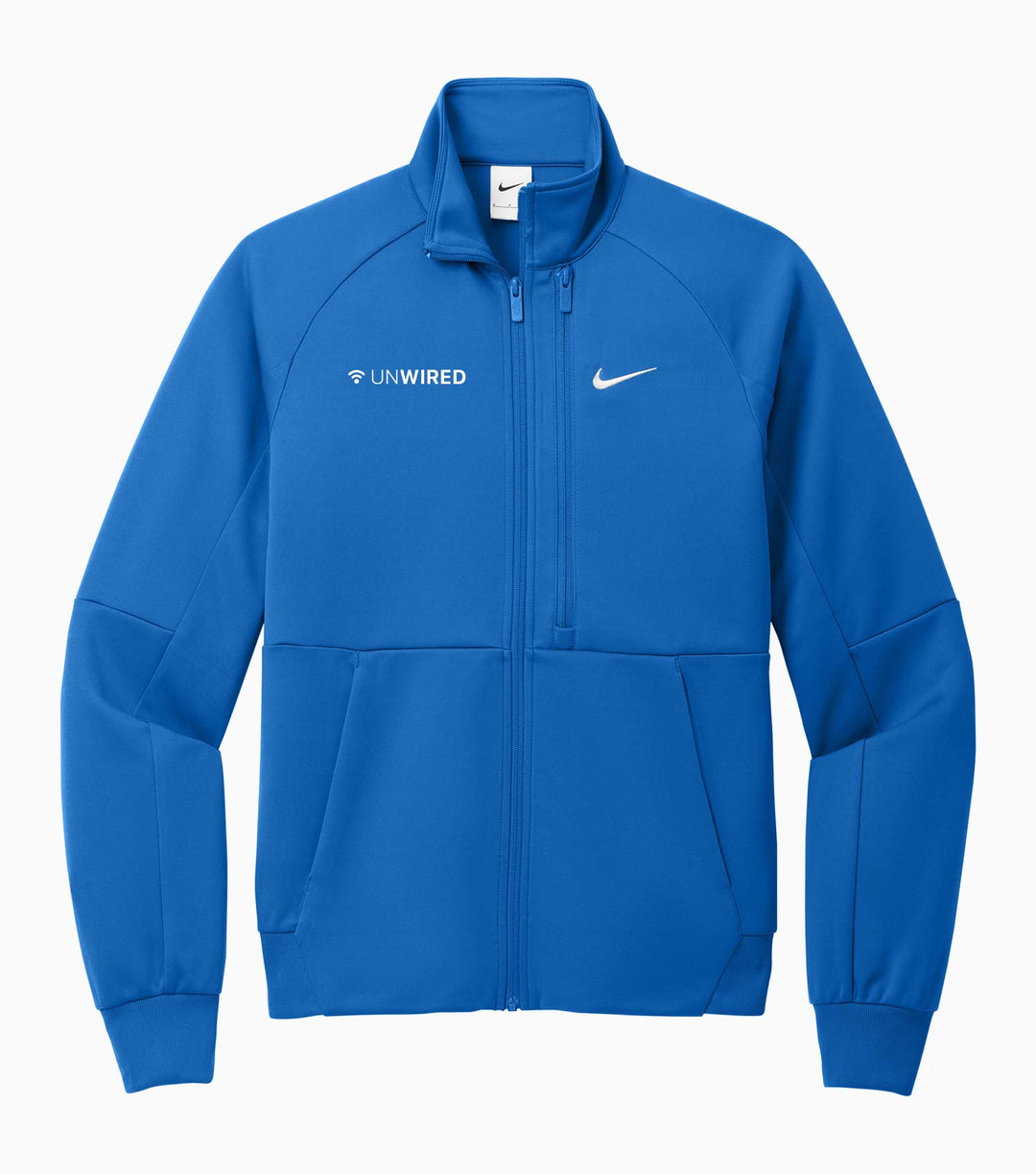 Full-Zip Chest Swoosh Jacket