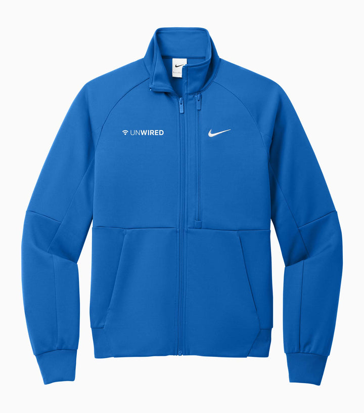Full-Zip Chest Swoosh Jacket
