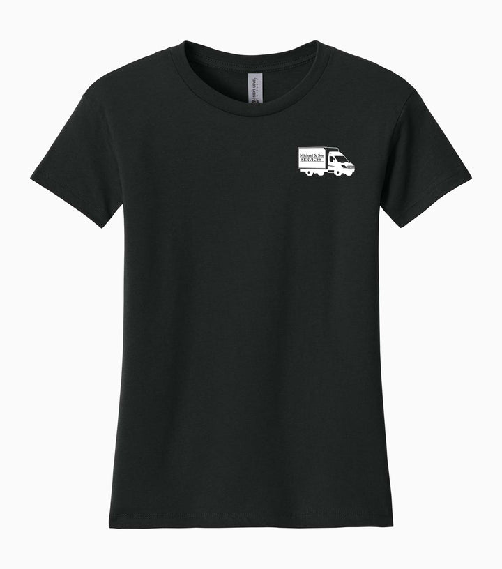 Ladies Cotton Relaxed Tee