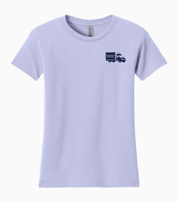Ladies Cotton Relaxed Tee