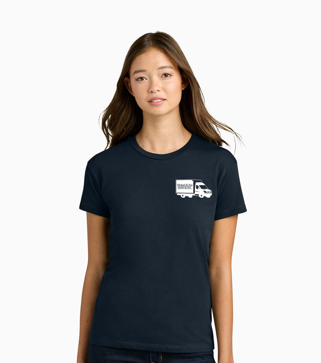 Ladies Cotton Relaxed Tee