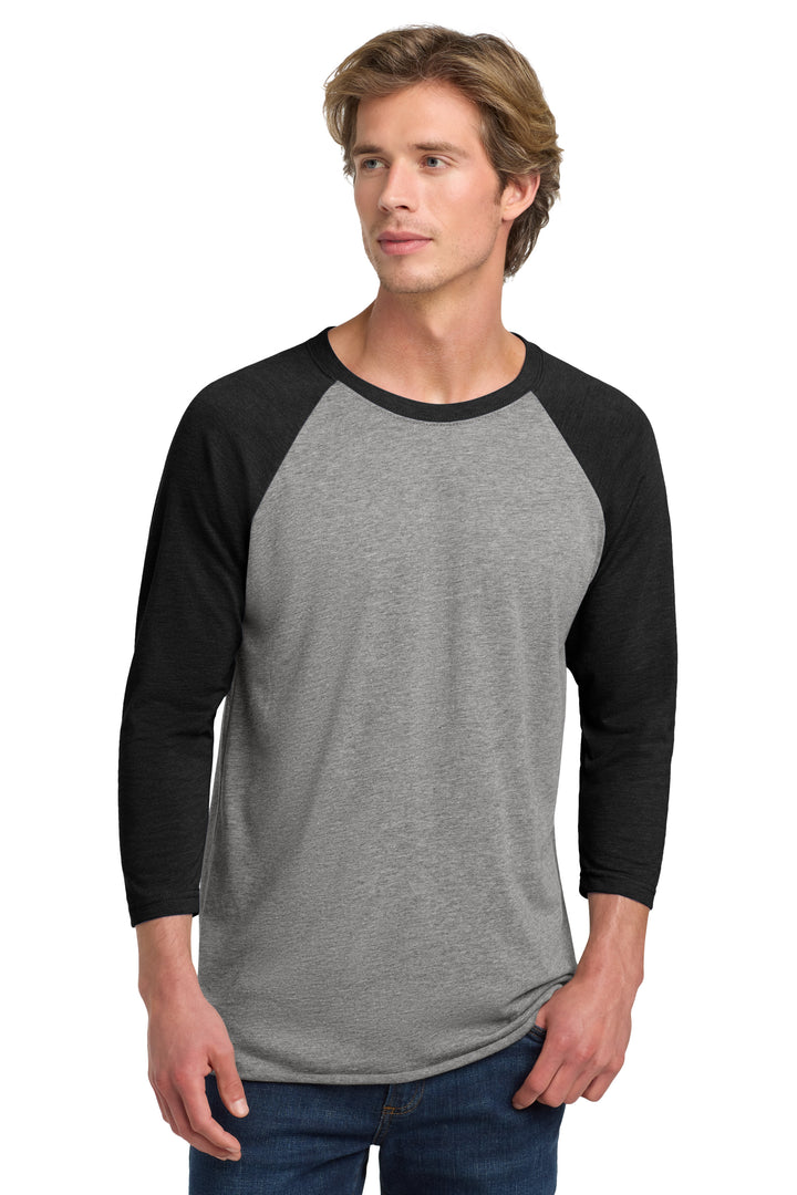 Adult Tri-Blend 3/4-Sleeve Raglan Tee
