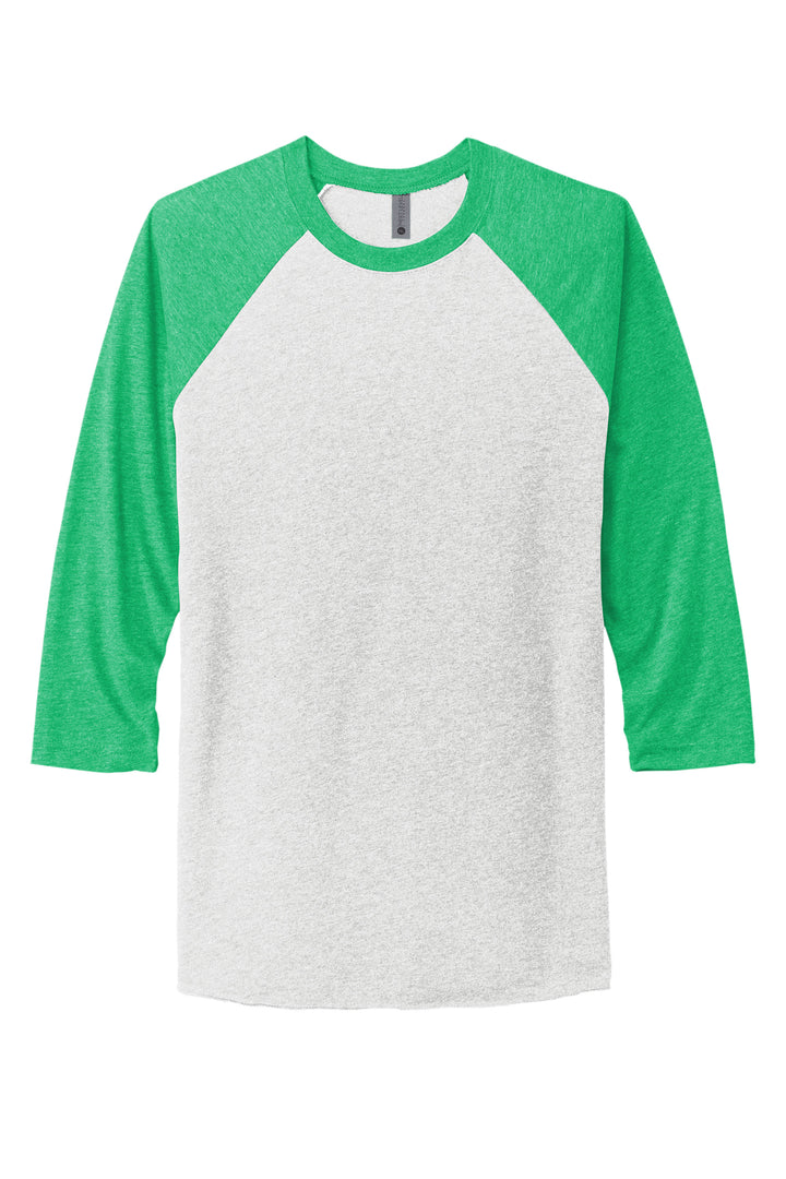 Adult Tri-Blend 3/4-Sleeve Raglan Tee