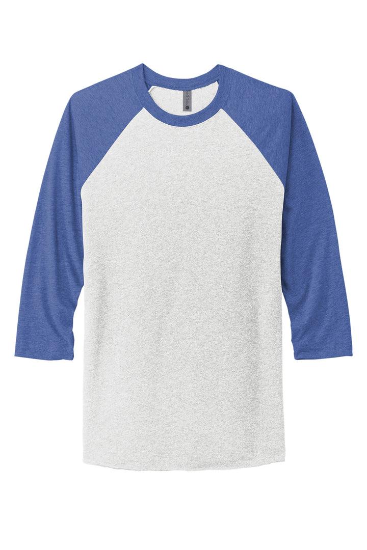 Adult Tri-Blend 3/4-Sleeve Raglan Tee