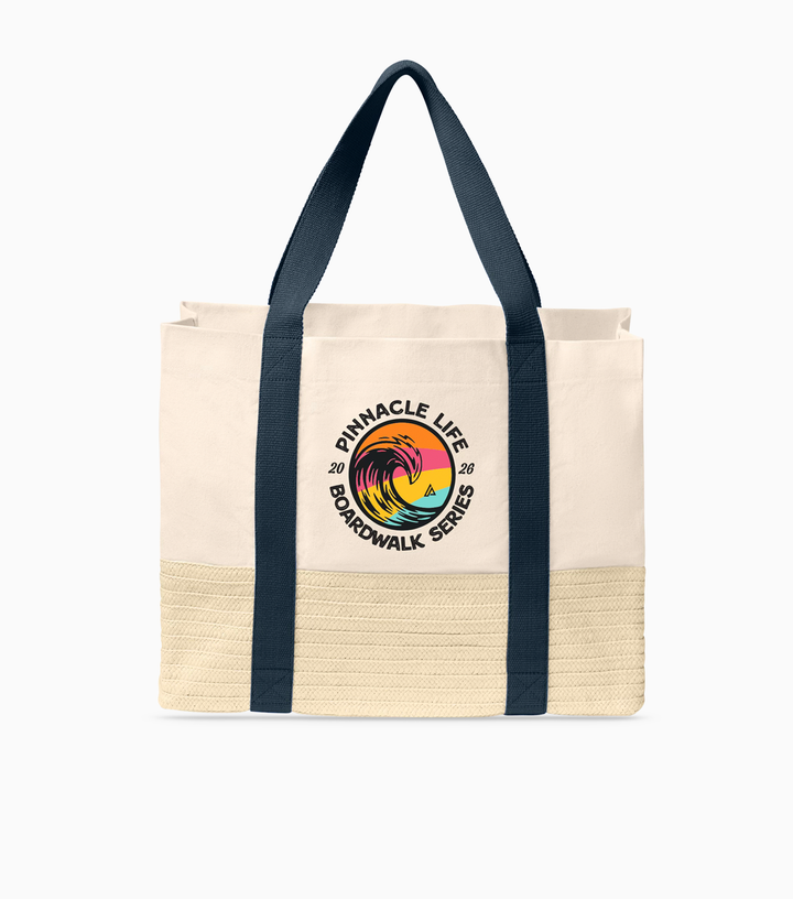 Straw Boardwalk Tote