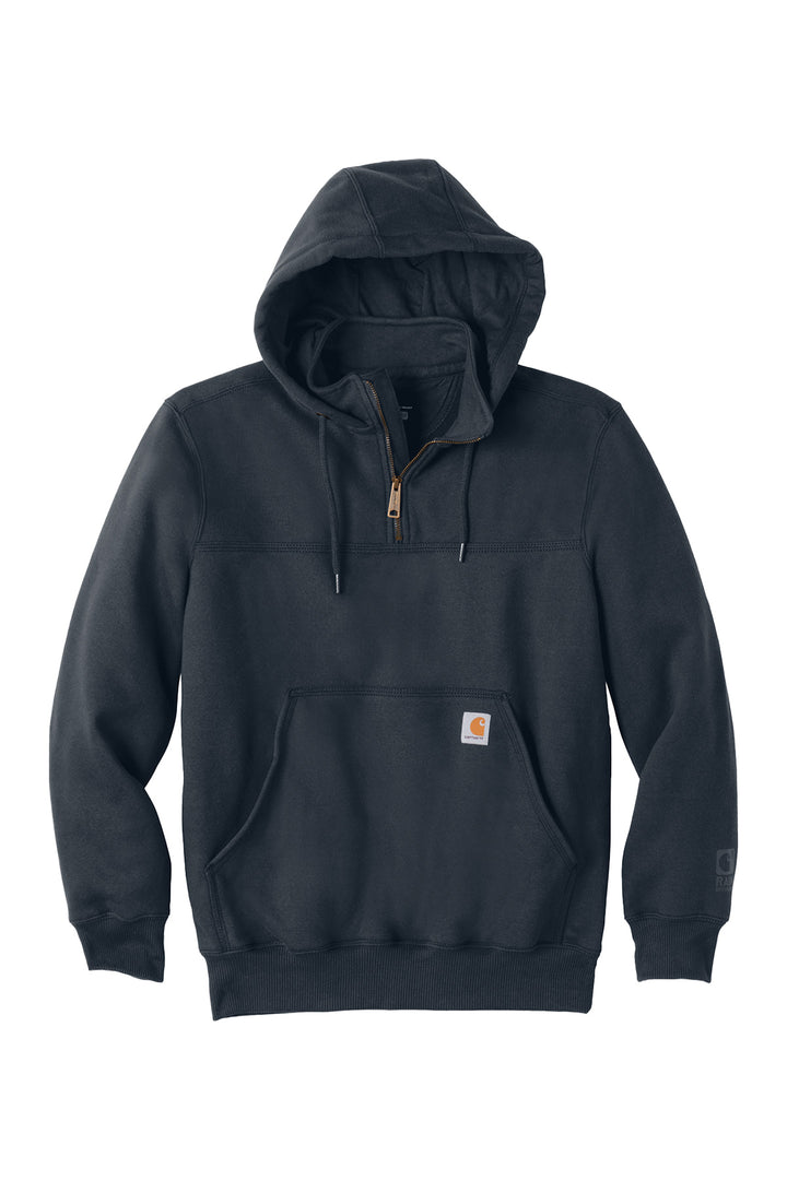 Rain Defender Heavyweight Hooded Zip Mock Sweatshirt