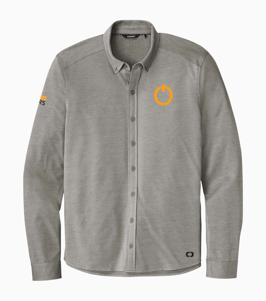 Code Stretch Long Sleeve Button-Up