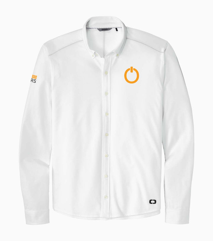 Code Stretch Long Sleeve Button-Up