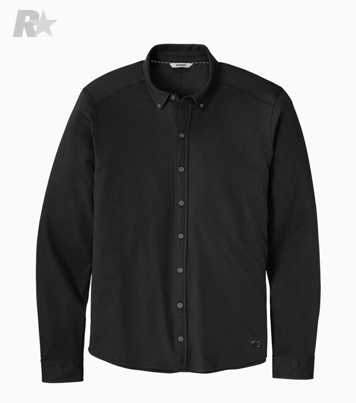 Code Stretch Long Sleeve Button-Up