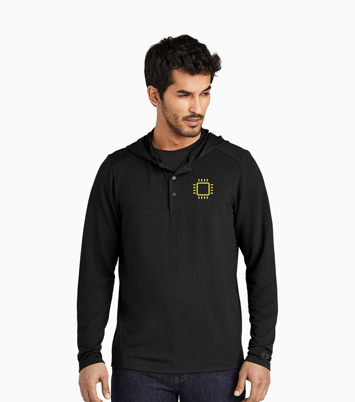 Luuma Flex Hooded Henley