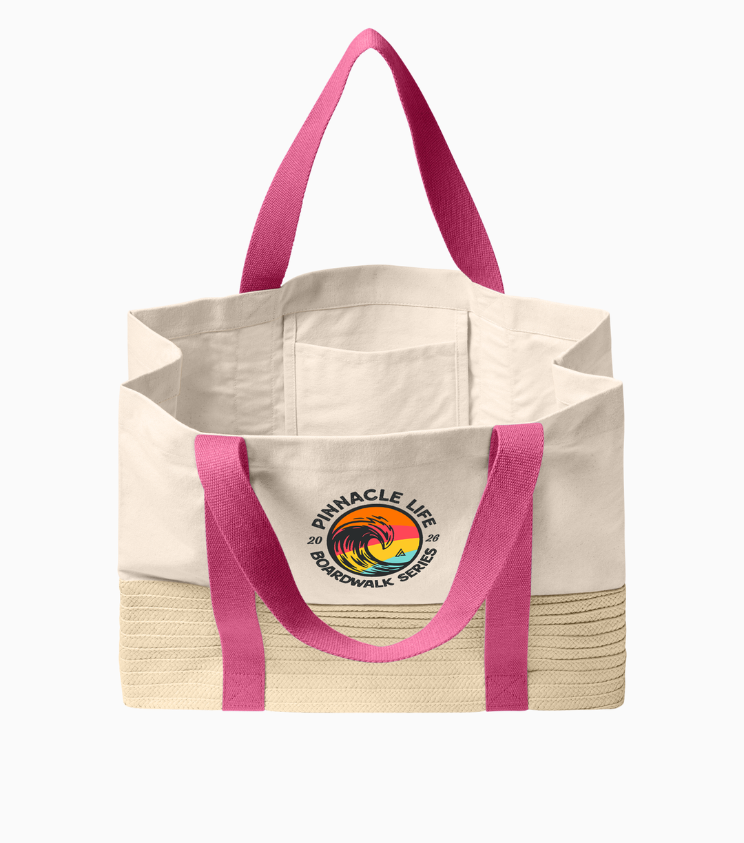 Straw Boardwalk Tote