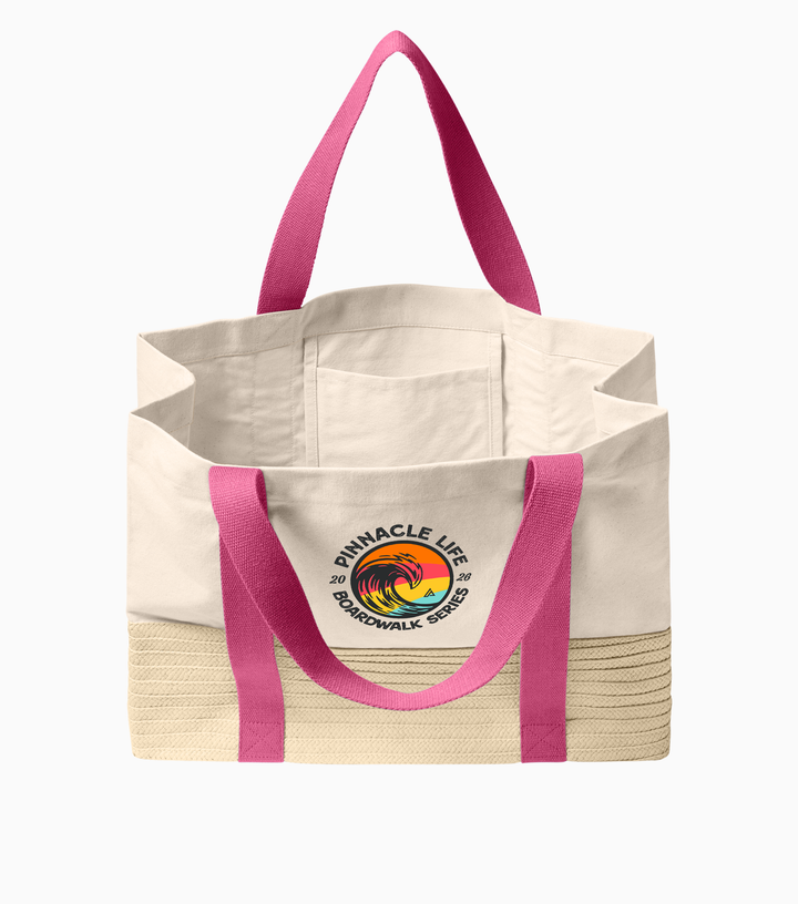 Straw Boardwalk Tote