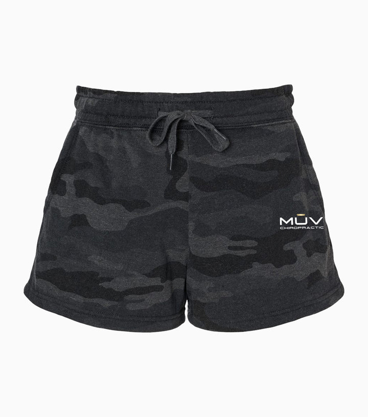 Lightweight California Wave Wash Fleece Shorts - Ladies