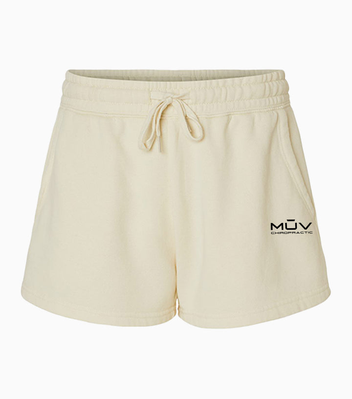 Lightweight California Wave Wash Fleece Shorts - Ladies