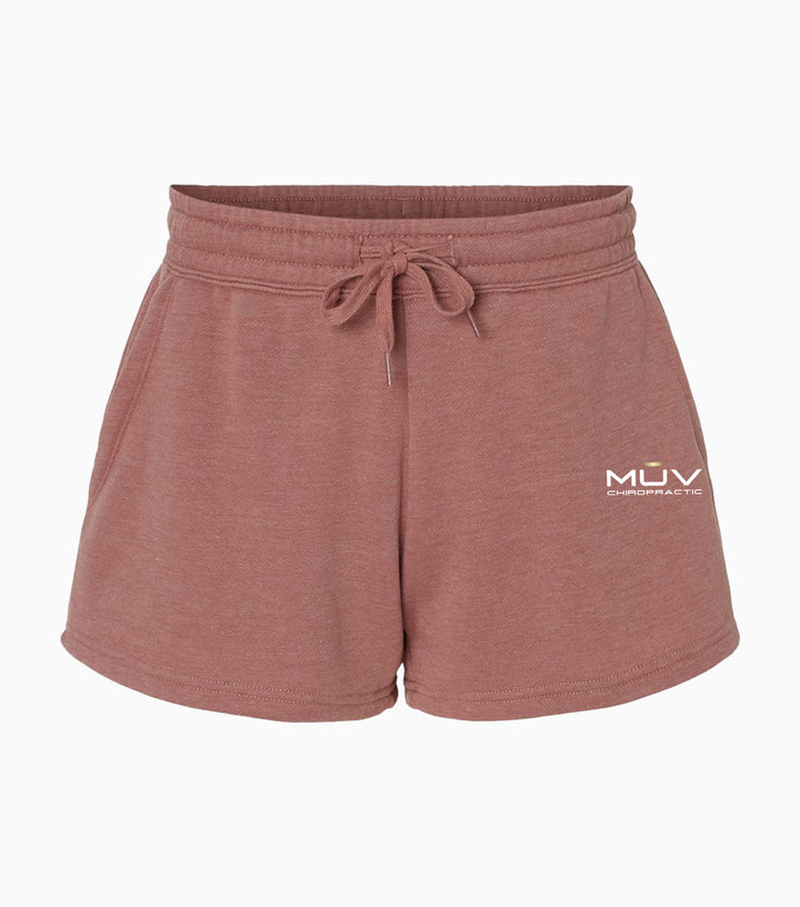 Lightweight California Wave Wash Fleece Shorts - Ladies