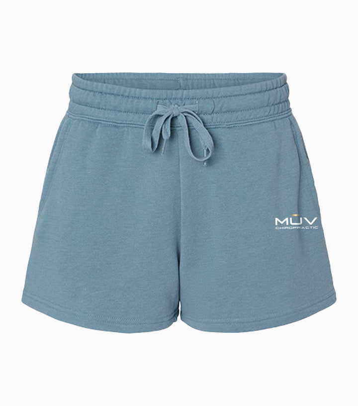 Lightweight California Wave Wash Fleece Shorts - Ladies