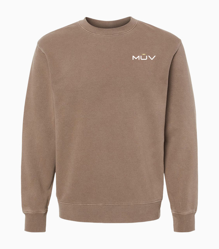 Unisex Midweight Pigment-Dyed Crewneck Sweatshirt